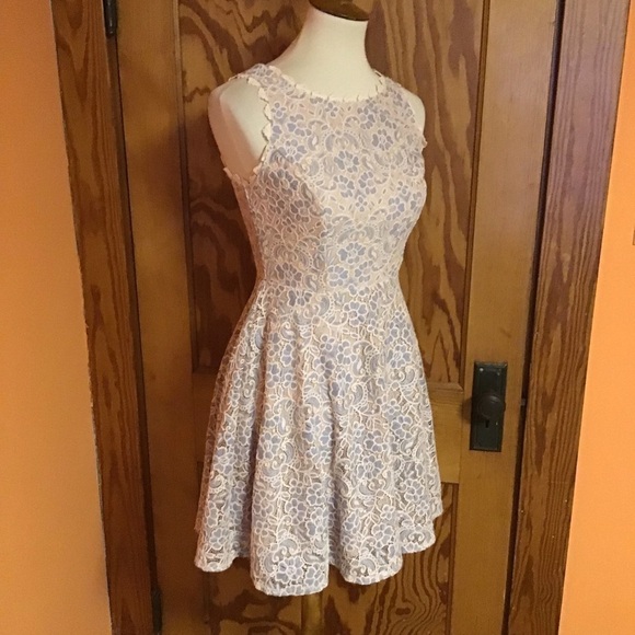 Feminine lace fit & flare dress - Picture 8 of 13